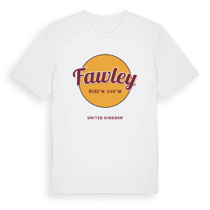 Fawley cirkel t-shirt – ekologisk bomull t-shirt från Pinshirt