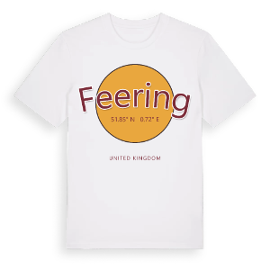 Feering cirkel t-shirt – ekologisk bomull t-shirt från Pinshirt