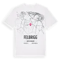 Felbrigg karta t-shirt