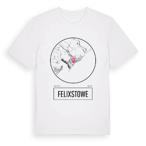 Felixstowe t-shirt – ekologisk bomull t-shirt från Pinshirt