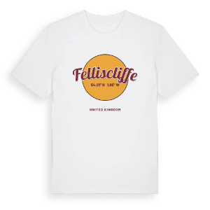 Felliscliffe cirkel t-shirt – ekologisk bomull t-shirt från Pinshirt