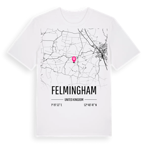 Felmingham karta t-shirt – ekologisk bomull t-shirt från Pinshirt