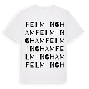 Felmingham ordlek t-shirt – ekologisk bomull t-shirt från Pinshirt
