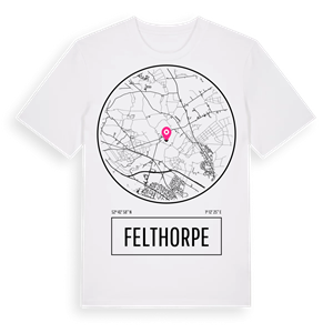 Felthorpe t-shirt – ekologisk bomull t-shirt från Pinshirt