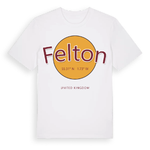 Felton cirkel t-shirt – ekologisk bomull t-shirt från Pinshirt