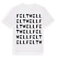 Feltwell ordlek t-shirt