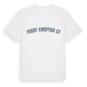 Fenny Compton CP college t-shirt – ekologisk bomull t-shirt från Pinshirt