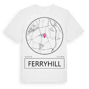 Ferryhill t-shirt – ekologisk bomull t-shirt från Pinshirt
