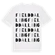 Field Dalling ordlek t-shirt