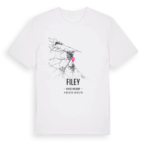 Filey karta t-shirt – ekologisk bomull t-shirt från Pinshirt