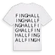 Finghall ordlek t-shirt