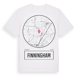 Finningham t-shirt – ekologisk bomull t-shirt från Pinshirt