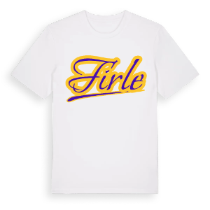 Firle baseball t-shirt – ekologisk bomull t-shirt från Pinshirt