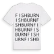 Fishburn ordlek t-shirt