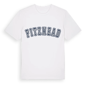 Fitzhead college t-shirt – ekologisk bomull t-shirt från Pinshirt