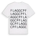 Flagg CP ordlek t-shirt