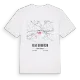 Flax Bourton karta t-shirt