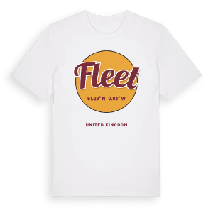 Fleet cirkel t-shirt – ekologisk bomull t-shirt från Pinshirt