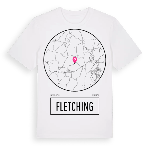 Fletching t-shirt – ekologisk bomull t-shirt från Pinshirt
