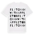 Flitcham with Appleton ordlek t-shirt