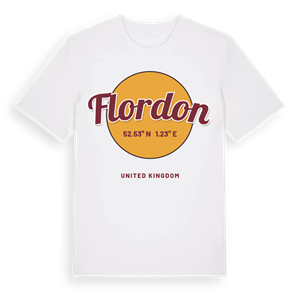 Flordon cirkel t-shirt – ekologisk bomull t-shirt från Pinshirt