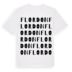 Flordon ordlek t-shirt – ekologisk bomull t-shirt från Pinshirt