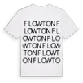Flowton ordlek t-shirt