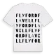 Flyford Flavell ordlek t-shirt