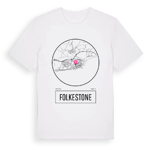 Folkestone t-shirt – ekologisk bomull t-shirt från Pinshirt
