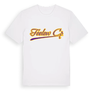Foolow CP baseball t-shirt – ekologisk bomull t-shirt från Pinshirt