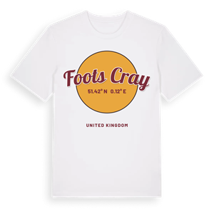 Foots Cray cirkel t-shirt – ekologisk bomull t-shirt från Pinshirt