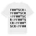 Foots Cray ordlek t-shirt