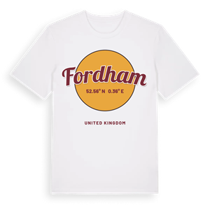 Fordham cirkel t-shirt – ekologisk bomull t-shirt från Pinshirt