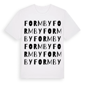Formby ordlek t-shirt – ekologisk bomull t-shirt från Pinshirt
