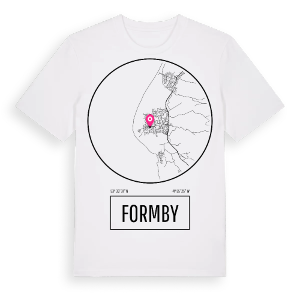 Formby t-shirt – ekologisk bomull t-shirt från Pinshirt