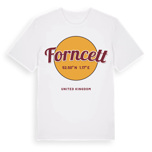 Forncett cirkel t-shirt – ekologisk bomull t-shirt från Pinshirt