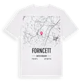 Forncett karta t-shirt