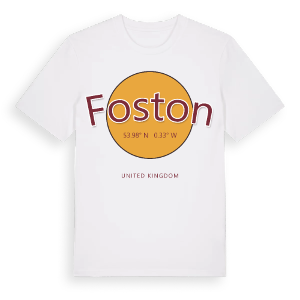 Foston cirkel t-shirt – ekologisk bomull t-shirt från Pinshirt