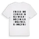 Foulridge ordlek t-shirt