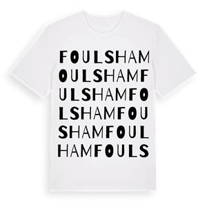 Foulsham ordlek t-shirt – ekologisk bomull t-shirt från Pinshirt