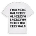 Fowlmere ordlek t-shirt