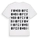 Fownhope ordlek t-shirt