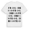 Framlingham ordlek t-shirt