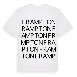 Frampton ordlek t-shirt – ekologisk bomull t-shirt från Pinshirt
