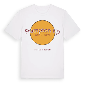 Frampton CP cirkel t-shirt – ekologisk bomull t-shirt från Pinshirt
