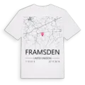 Framsden karta t-shirt