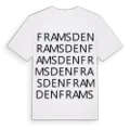 Framsden ordlek t-shirt