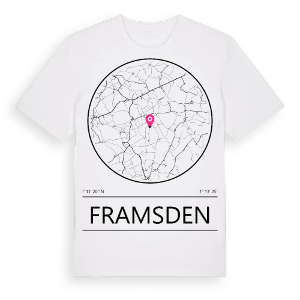 Framsden t-shirt – ekologisk bomull t-shirt från Pinshirt