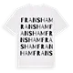 Fransham ordlek t-shirt