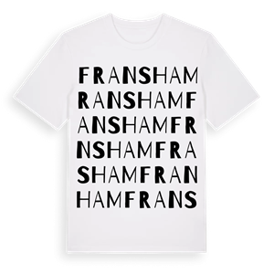 Fransham ordlek t-shirt – ekologisk bomull t-shirt från Pinshirt